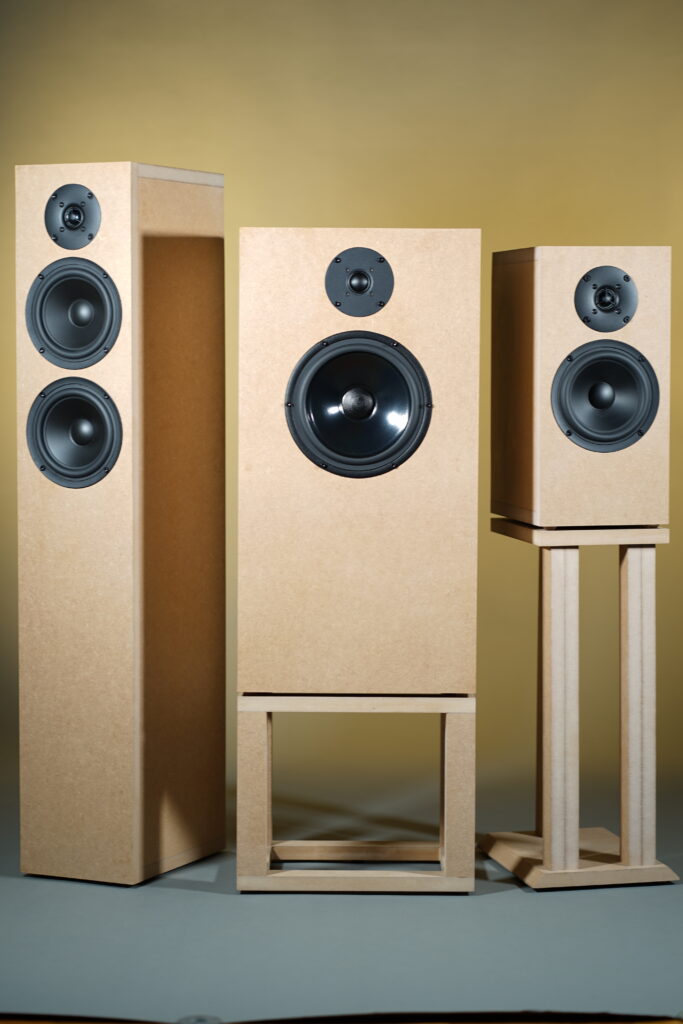 Assembled DIY-SOUND speaker kits