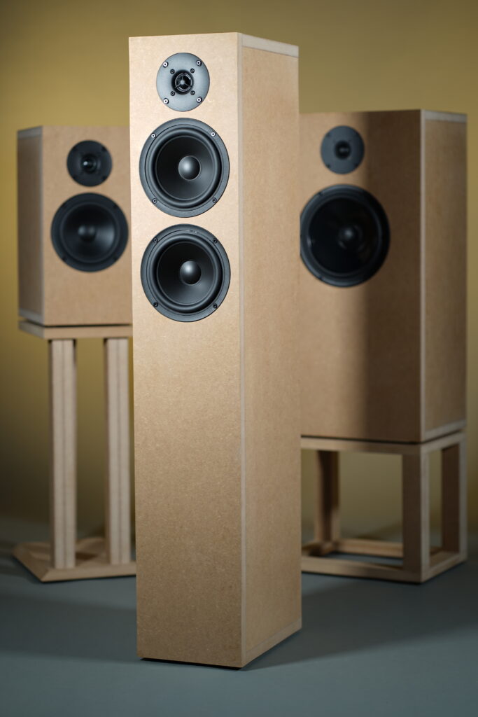 Assembled DIY-SOUND speaker kits